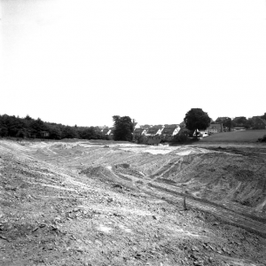 Gelände an der Buscheystr, Bau Ruhr-Universität, Querenburg, 10 Juni 1966